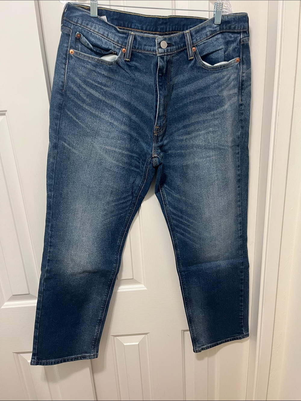 Levi's Indigo Blue Slim Straight Jeans